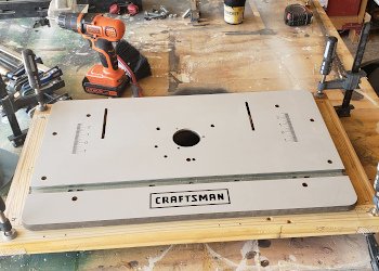 Integrated Router Table & Fence