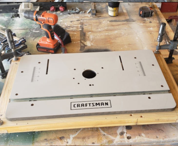 Laying out the structure.